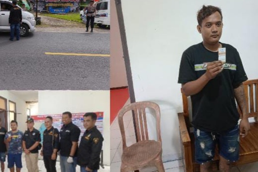 Polres Lampung Timur dan BNN Lampung Timur Bungur Gelar Tes Urin bagi Pengendara Angkutan