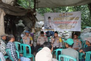 Kapolresta Serang Kota laksanakan “Jumat Curhat” mendengarkan keluhan warga