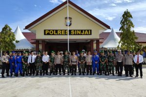 Polres Sinjai dan Kodim 1424 Sinjai Gelar Apel Bersama.