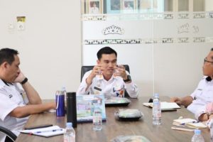 Rakor Perkembangan Bandara Gatsoe Pasca Lebaran