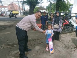 Satlantas Polresta Serang Kota melakukan pengujian keterampilan uji motor bagi masyarakat.