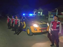 Sat Samapta Polres Lampung Timur Tingkatkan Patroli Blue Light