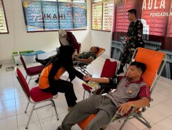 PN Sinjai Gelar Donor Darah. Sebagai Bentuk Kepedulian Sesama Polres Sinjai Turut Partisipasi