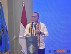 Hadiri HUT PWI Lampung, Menko Zulhas: Pers Sahabat Pemerintah