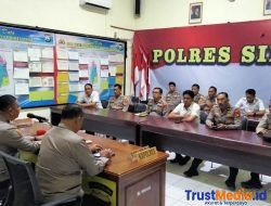 Kapolres Sinjai Pimpin Anev Mingguan dan Beyond Trust Presisi Kapolres Sinjai Pimpin Anev Mingguan dan Beyond Trust Presisi