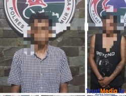 Berantas Narkoba, Polres Lampung Timur Amankan 5 Warga