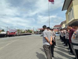 Pengamanan May Day, Polres Lhokseumawe Siagakan Ratusan Personel Gabungan