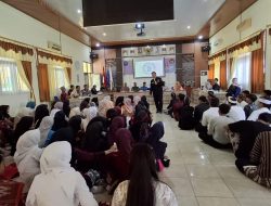 Sambut Hardiknas GRANAT berkolaborasi dengan BNNK Lampung Timur, sosialisasi P4GN.