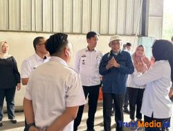 Dukung Swasembada Pangan, Plt. Bupati Way Kanan Kunjungi Rice Milling Plant 
