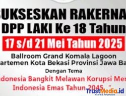 DPC LAKI KOTA BALIKPAPAN Menghadiri RAKERNAS LAKI Yang Ke 18 Tahun