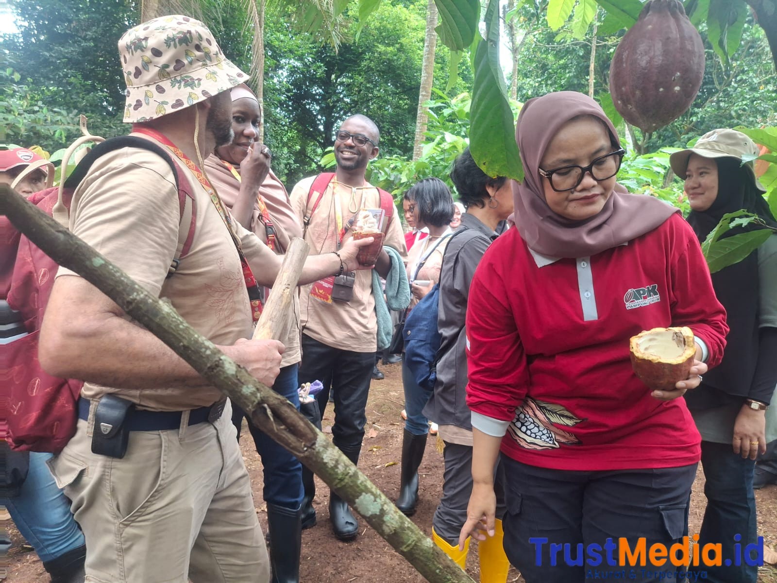 Agroforestri Kakao Lampung Timur Jadi Sorotan Internasional