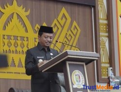 Bupati Pringsewu Jawab Pemandangan Umum Fraksi-fraksi DPRD Terkait 2 Ranperda