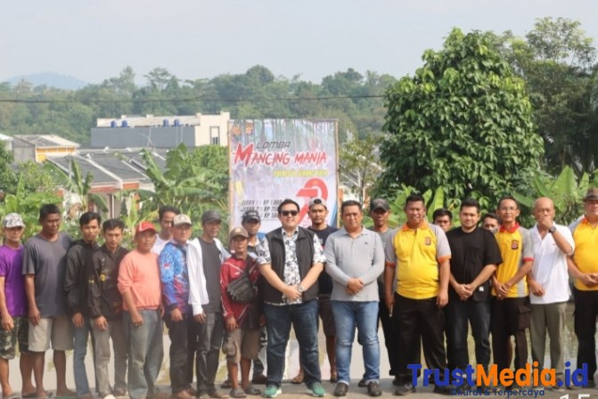 HUT Bhayangakara ke 79 Kapolresta Serang Kota Gelar Lomba Mancing Mania bersama masyarakat