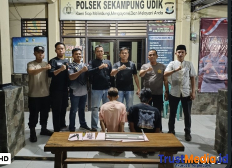 Dua warga lamtim di cokok polisi gegara maling Baterai Tower