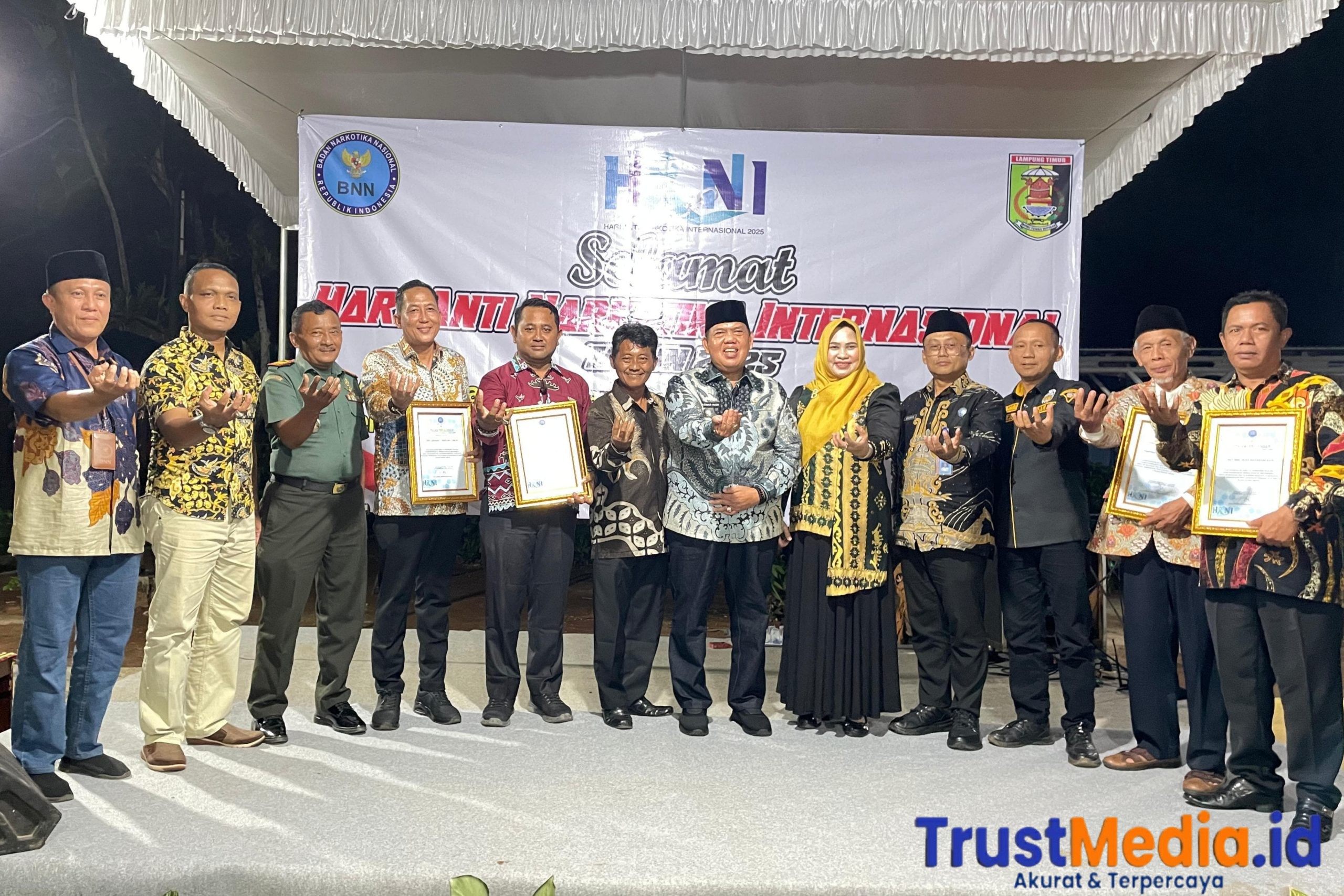 Wakil Bupati Lampung Timur.Azwar Hadi menghadiri acara HANI