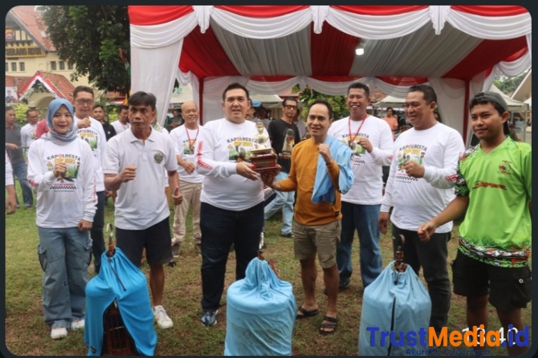 Lomba Burung Berkicau Piala Kapolresta Serang Kota
