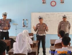Ops Patuh Krakatau 2025, Polres Lamtim Masuk ke Sekolah-Sekolah