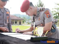 Resmi dilantik IPTU Putu Gede Ega Purwita, menjadi Kasatreskrimkrim Polres Simeulue