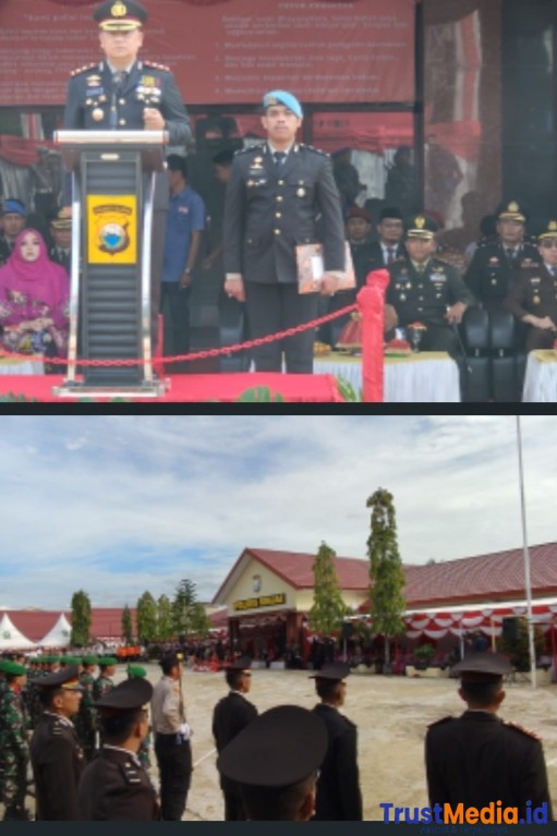 Polres Sinjai Peringati HUT Bhayangkara Ke-79, “Polri Untuk Masyarakat”.