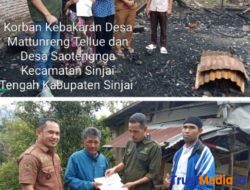 Tim Baznas Sinjai Survei RTLH Sekaligus Menyambangi Korban Longsor dan Korban Kebakaran di Kec. Sinjai Tengah.