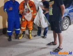 BPBD dan DAMKAR Lampung Timur patut di acungi jempol berikan pelayanan prima kepada warga .