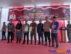 Bupati Pringsewu Buka Karya Bakti TNI Di Tanjung Rusia Timur