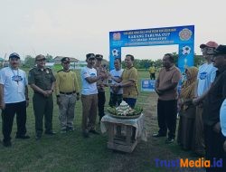Dibuka Bupati, 15 Pekon & Kelurahan Di Kecamatan Pringsewu Ikuti Turnamen Sepakbola Karang Taruna Cup