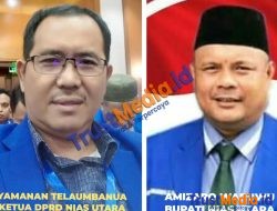 Ketua DPRD Surati Bupati Nias Utara Minta Inspektorat Audit Dana Desa Esiwa dari tahun 2021-2024 Dalam Jangka 2 Minggu