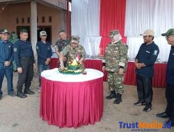 Bupati Pringsewu Tutup Karya Bakti TNI Di Pekon Tanjungrusia Timur