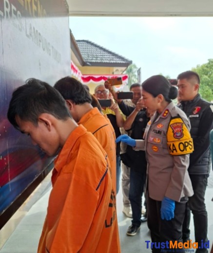 Polres Lampung Timur Ungkap Tiga Kasus Curas, Satu Disertai Kekerasan Seksual