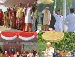 Upacara HUT ke-80 RI Di Situs Kesultanan Banten Berlangsung Khidmat