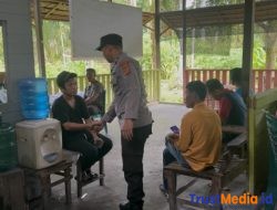 KAPOLSEK SALANG, IPTU. RAHMAD LAKSANAKAN PATROLI RUTIN CEGAH GUANTIBMAS
