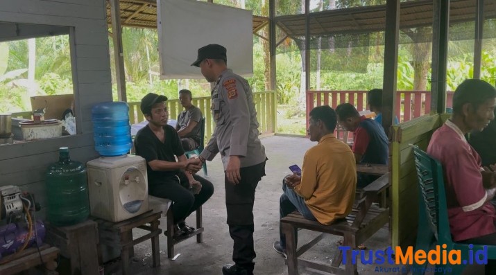 KAPOLSEK SALANG, IPTU. RAHMAD LAKSANAKAN PATROLI RUTIN CEGAH GUANTIBMAS