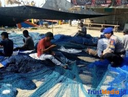 Sat Pol Airud Polres Lhokseumawe Gelar Patroli Dialogis di PPI Pusong Lama