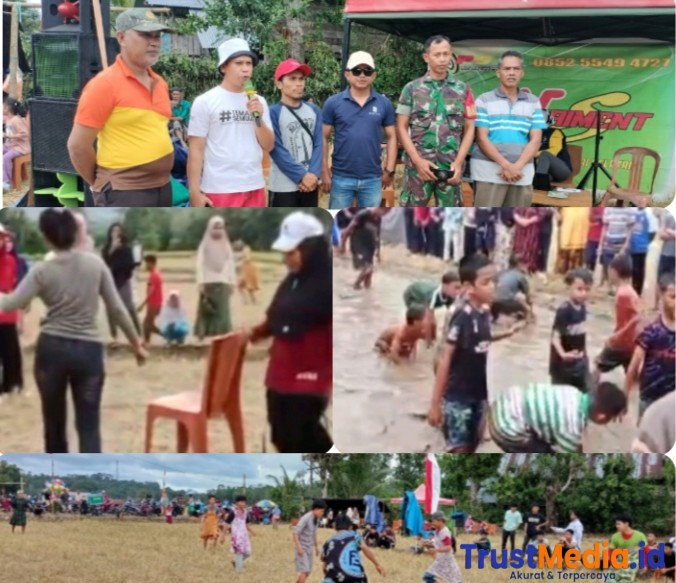 Antusias Warga Honto Desa Gareccing Sinjai Selatan, Gelar Lomba Menarik di HUT RI Ke 80 Tahun