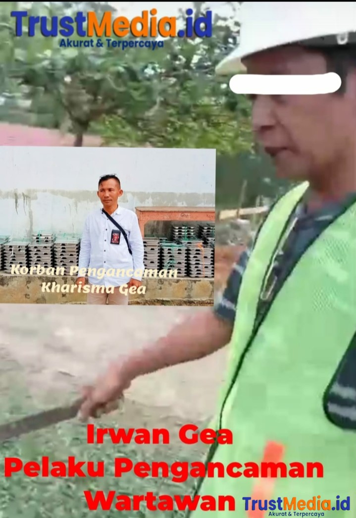 Intimidasi dan Ancaman terhadap Wartawan Irwan Gea, Oknum Masyarakat Desa Lasara Dipolisikan