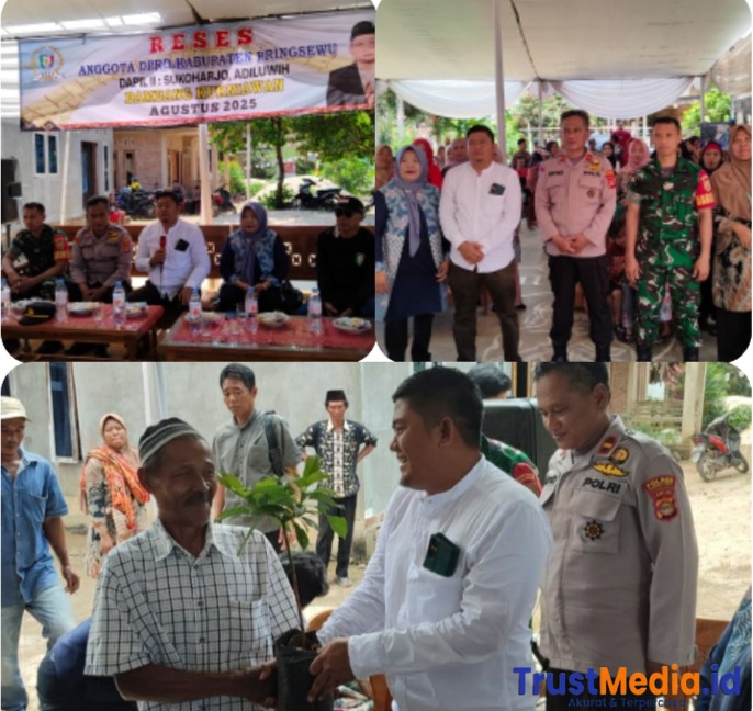 Anggota DPRD Pringsewu Bambang Kurniawan Gelar Reses di Kutawaringin