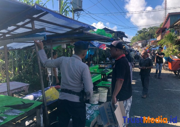 Polres Simeulue Gelar Kegiatan Rutin Yang Ditingkatkan, Antisipasi Guantibmas di Wilayah Pesisir