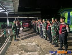Apel Patroli Sinergitas TNI-Polri di Pagelaran, Wilayah Kondusif Terjaga