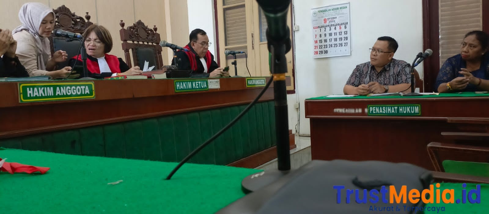Sidang Lanjutan Gugatan Nama dan Logo IWO di PN Medan, Majelis Hakim Pertanyakan Alamat PWO