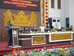 Bupati Pringsewu Tanggapi Pandangan Fraksi Soal Perubahan APBD 2025