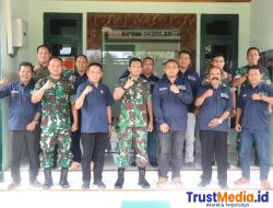 Lampung Timur: PWI Perkuat Sinergi dengan Kodim 0429/Lamtim melalui Audiensi