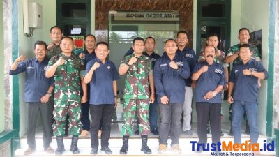 Lampung Timur: PWI Perkuat Sinergi dengan Kodim 0429/Lamtim melalui Audiensi