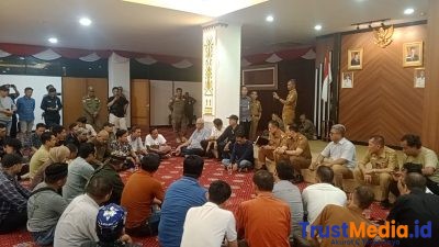Soal OTT Dua Ketua LSM, Gabungan Ormas Gelar Audiensi bersama Sekda Lampung