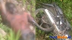 Penemuan mayat yang sudah meninggal 4 hari di Kecamatan Semaka Tanggamus