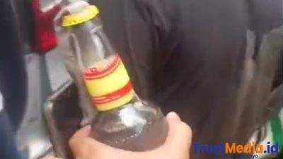 TNI Amankan Remaja Bawa Bom Molotov Saat Aksi di Bandarlampung
