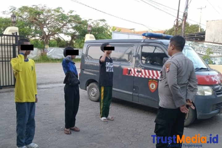 Polsek Kasemen Polresta Serang Kota Berhasil Gagalkan Tawuran Pelajar di Kasunyatan