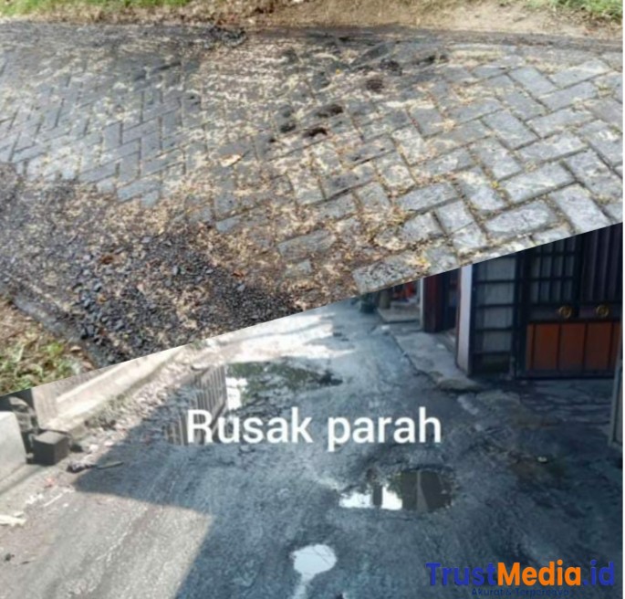 Di Kecamatan Jayanti, Jalan Masih Bagus Diperbaiki, Jalan Rusak Dibiarkan