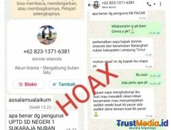 Waspada Penipuan Mengatasnamakan Kecamatan Batanghari Nuban, Camat Donie Tegaskan Itu Tidak Benar!