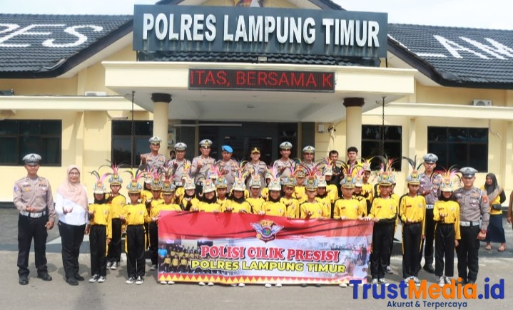 Lepas Tim Pocil, Kapolres Lamtim :Selamat dan Semangat Bertanding!
